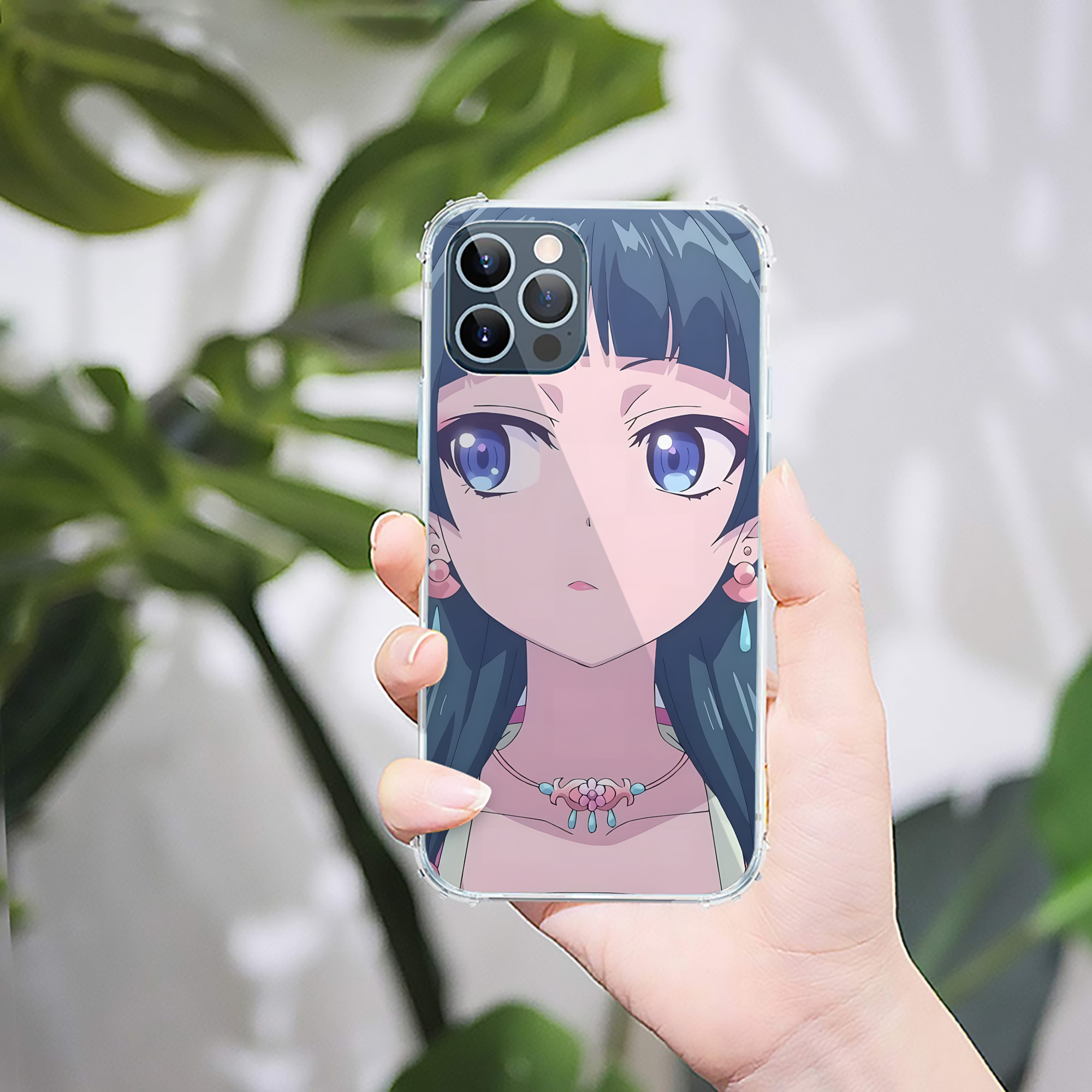 （画像用） 薬屋のひとりごと The Apothecary Diaries 【iPhone 12シリーズ対応】透明スマホケース（クリアソフトケース）